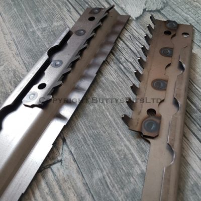 BB-079 T2A/T2B Left Hand Drive seat runners without holes 1968-1976