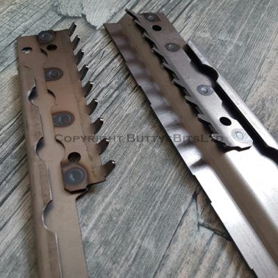 BB-077 T2A/T2B Right Hand Drive seat runners with no holes 1968-1976