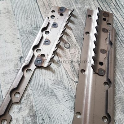 BB-076 T2A/T2B Right Hand Drive seat runners with Holes 1968-1976
