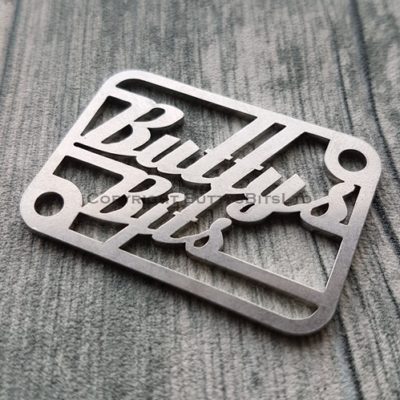 BB-151 Buttys Bits Stainless Steel key ring .