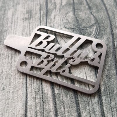 BB-150 Buttys Bits Stainless Church key key ring (Fuel flap opener)