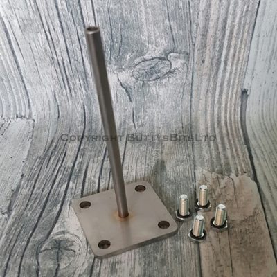 BB-133 Splitscreen Steering box base plate with Bolts