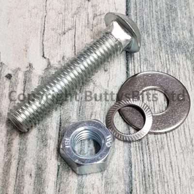 BB-009 Splitscreen Rear Ribbed / pressed Bumper Bolt 40mm 1955-1959