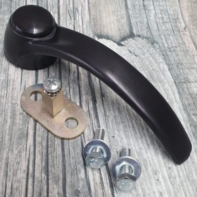 BB-170 Westfalia sliding door helper + Black handle