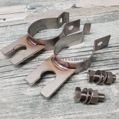 BB-184 Stainless Steel Straight Axle/Swing Axle Tube Brake Pipe Mounts