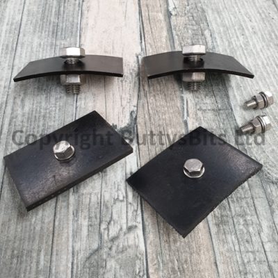 BB-224 Ribbed / pressed Bumper Splitscreen splash pan mounting kit (up to 1959)