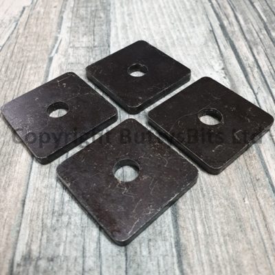 BB-033 Splitscreen Ribbed / pressed Bumper rear heavy duty square washers