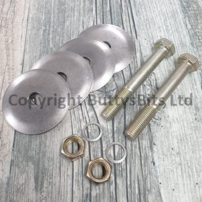 BB-309 912 Engine mount long bolts/nuts/Stainless Steel Dished washers and lock washers