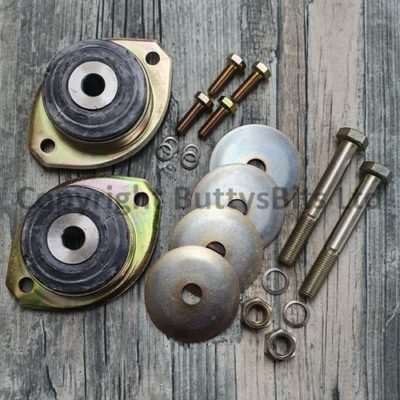 BB-242 Porsche 912 911 Engine mounts + bolt kit x 2 (Gold)