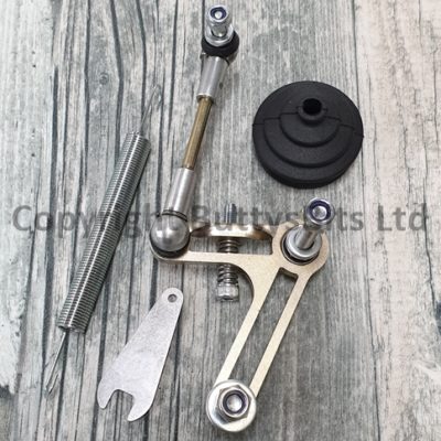 BB-017 LHD 1967-1972 Earlybay Throttle Kit - Throttle kit with floor boot