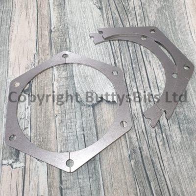 BB-282 Stainless Steel Swing Axle / Straight Axle Driveshaft strengthener plates