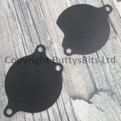 BB-264 912 tinware blanking plates / cover (2 x plates)
