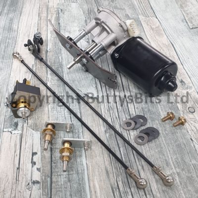 BB-278 1955-1964 Splitscreen 2 x Speed 12v wiper complete kit