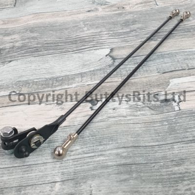 BB-275 1955-1964 Splitscreen wiper rod set including driver