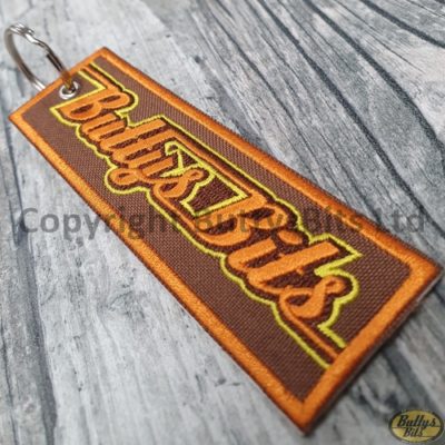 Retro Embroidered Key ring