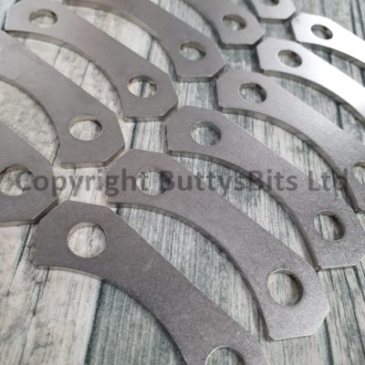 BB-312 911/912 Short wheelbase 8mm Holes CV Joint plates (Stainless Steel)