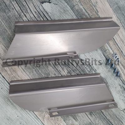 BB-322 Stainless Steel Industrial tinware for upright fan housing engines running "J" tubes .