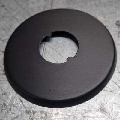 BB-410 Early Porsche 911 912 Ignition switch cover / Escutcheon plate 90161319155