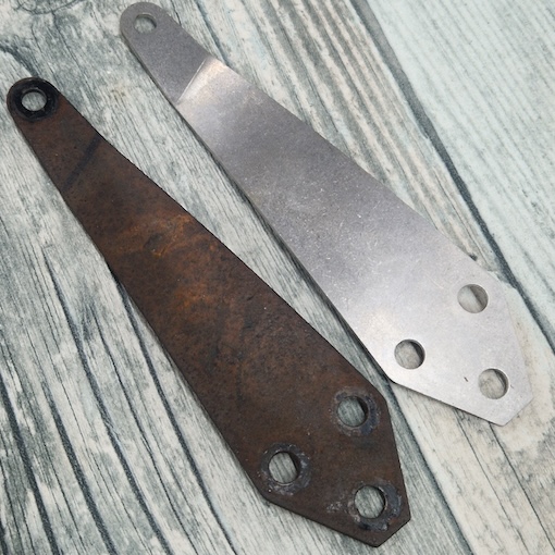 BB-455 356/912 61610875600 throttle lever right .(Fits onto fan housing) - Image 3