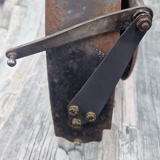 BB-455 356/912 61610875600 throttle lever right .(Fits onto fan housing) - Image 5