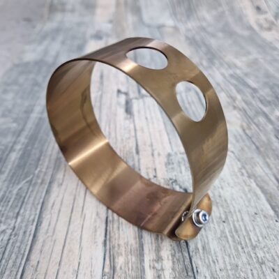 BB-454G Porsche 356 / 912 12V 6V Dynamo/ Generator Brush cover (GOLD)